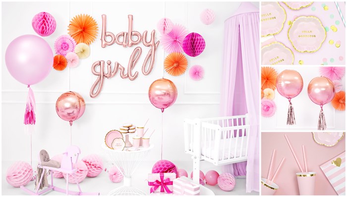 Organiser une baby shower pour une fille