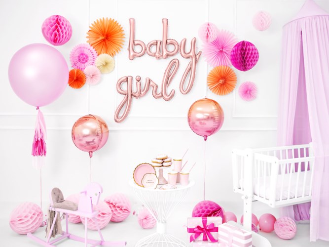 Toute la déco indispensable pour une baby shower fille !