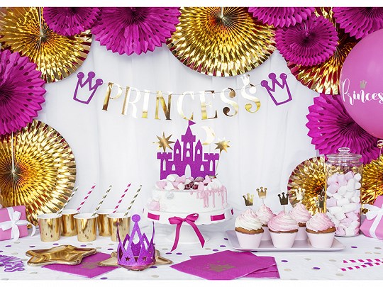 Kit de fête anniversaire princesse - Décoration anniversaire enfant et fêtes