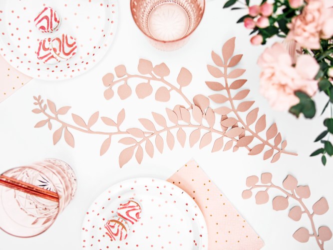 Déco anniversaire rose gold et argent – Sparklers Club