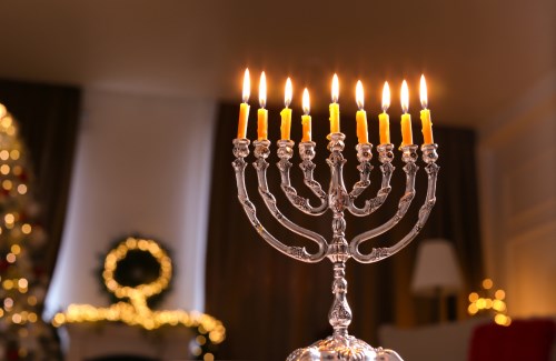 L'histoire de la fête juive Hanoucca.