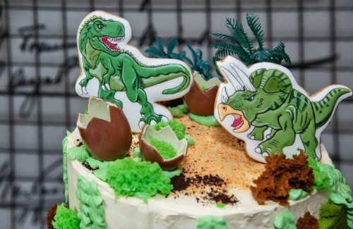 Organiser un anniversaire dinosaures.