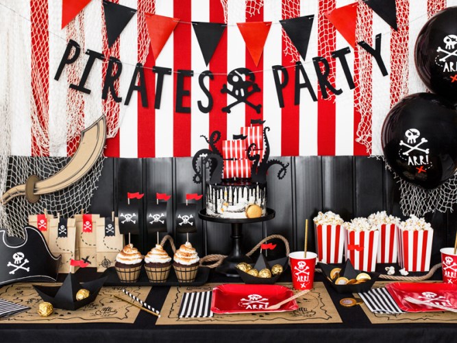 Organiser un anniversaire pirate.