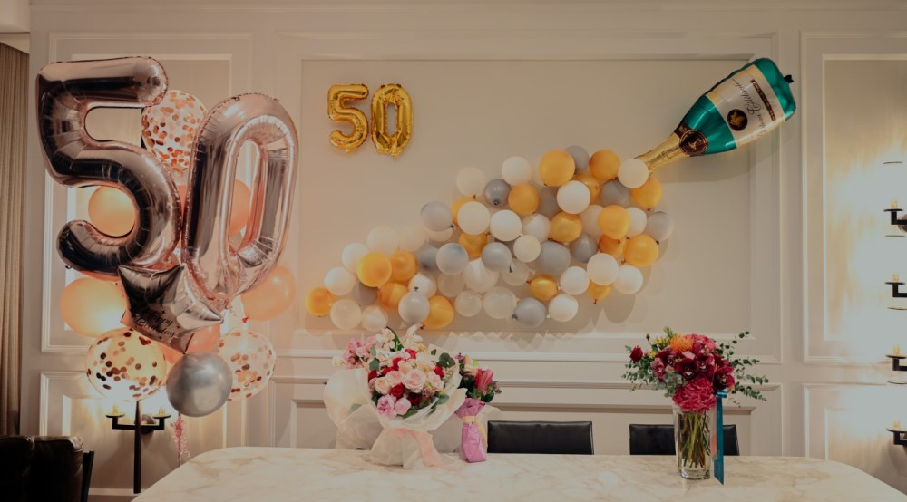 Comment décorer une salle/fête avec des ballons