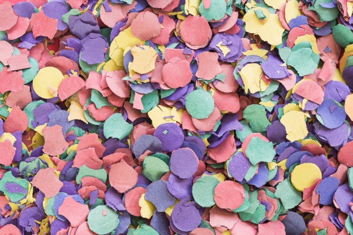 Les meilleurs confettis pour votre carnaval