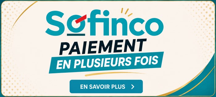 Paiement en plusieurs fois avec Sofinco sur Sparklers Club