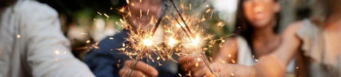 Cierges magiques pour les mariages 