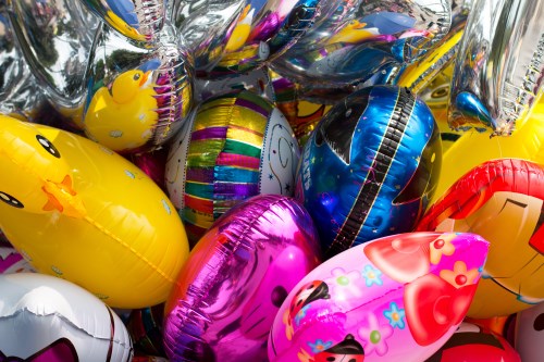 Ballon en aluminium d'anniversaire, gonflage à l'hélium inclus