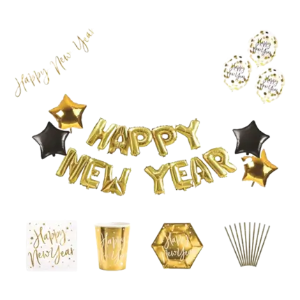 KIT VIP COMPLET HAPPY NEW YEAR OR 