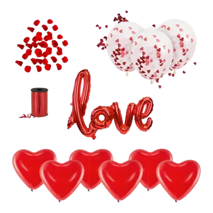 PACK SAINT-VALENTIN LOVE ROUGE 