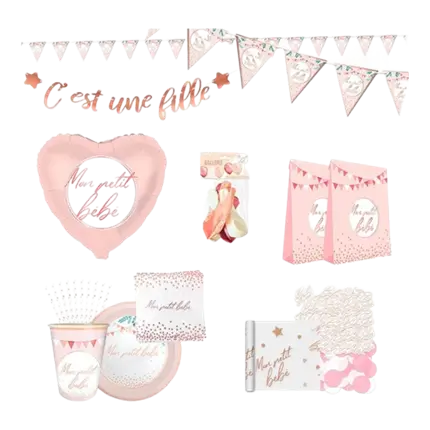 Pack "Mon petit bébé" - Rose 