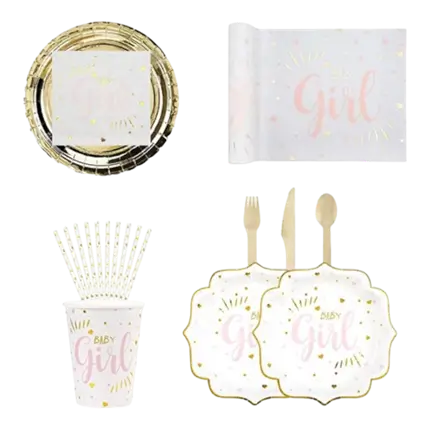 Pack "Baby Girl" - 10 personnes 