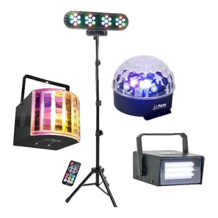 KIT CRAZY PARTY – 7 JEUX DE LUMIERE 