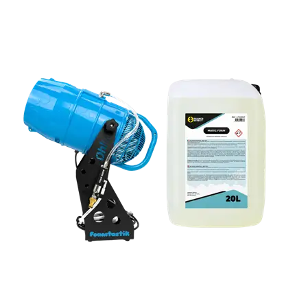 Pack Canon à Mousse Portable FOAMTASTIK + Liquide à Mousse Standard 20 L