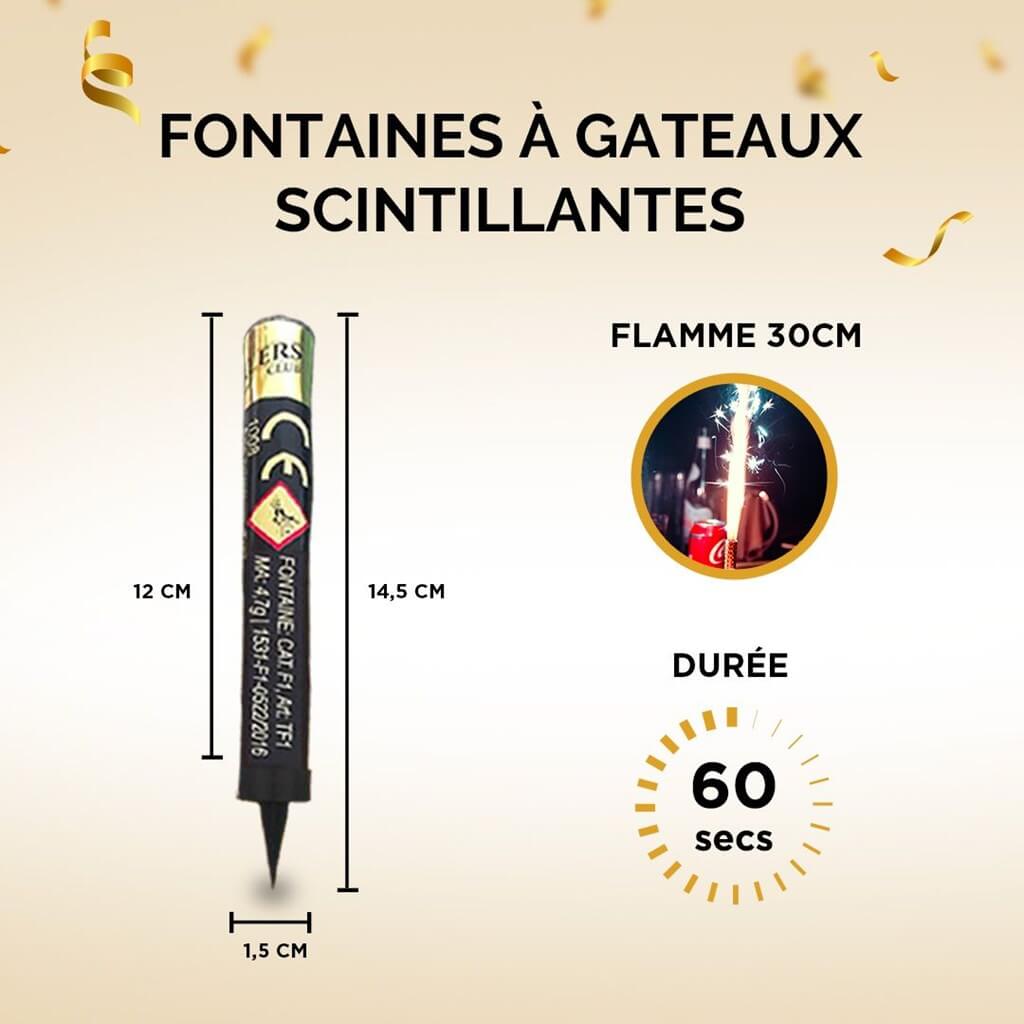 (960 FONTAINES) 1 carton acheté, le 2ème à -50% 0,31€ pièce