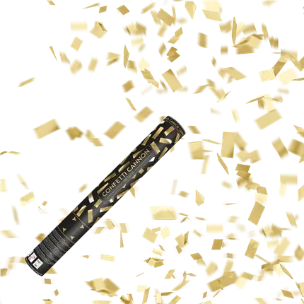 Canons confettis 40cm OR 
