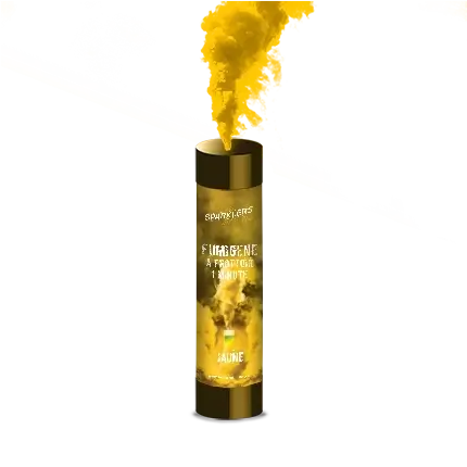 Fumigène à main 1 minute jaune 