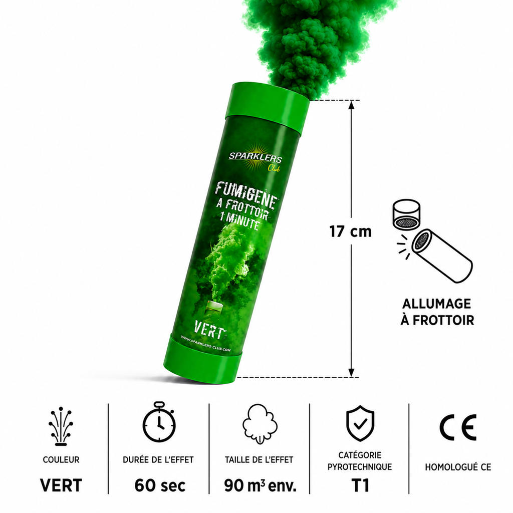 fumigène-vert