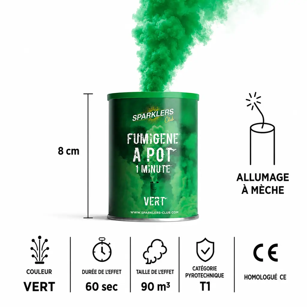fumigène-vert