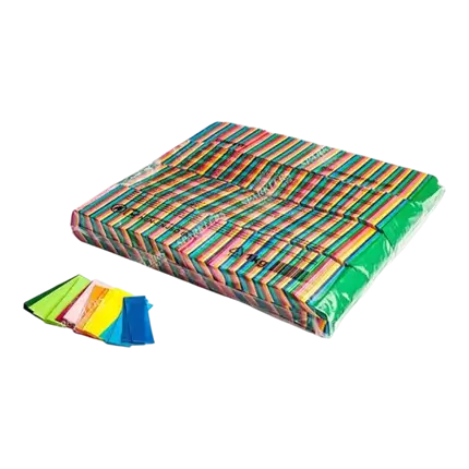 Sac 1KG confettis multicouleur