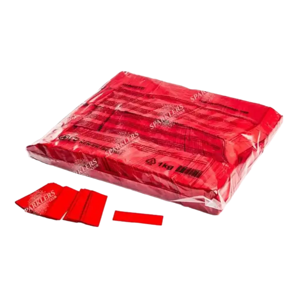 Sac 1KG confettis rouge Magic FX