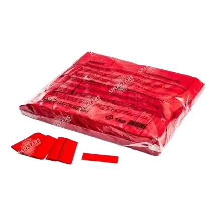 Sac 1KG confettis rouge