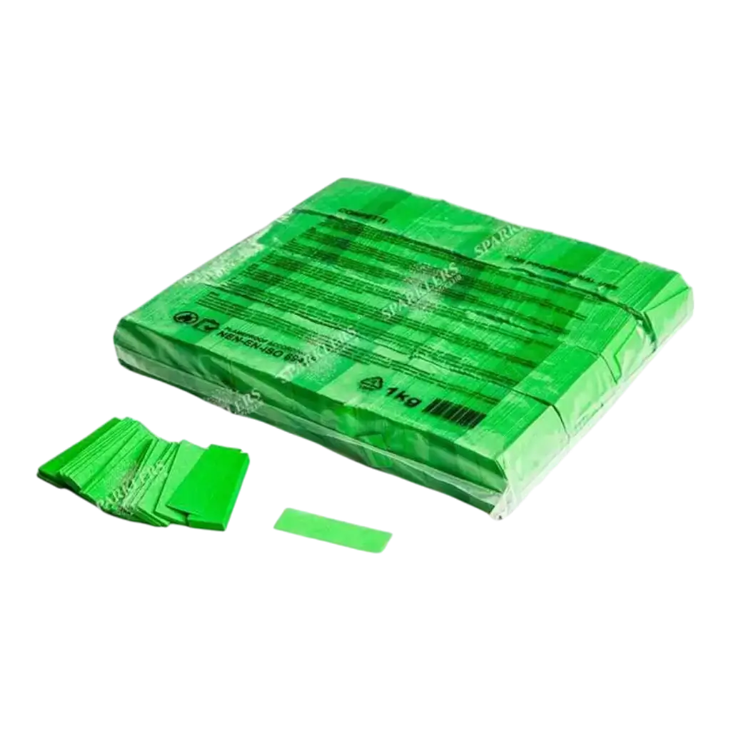 Sac 1KG confettis vert