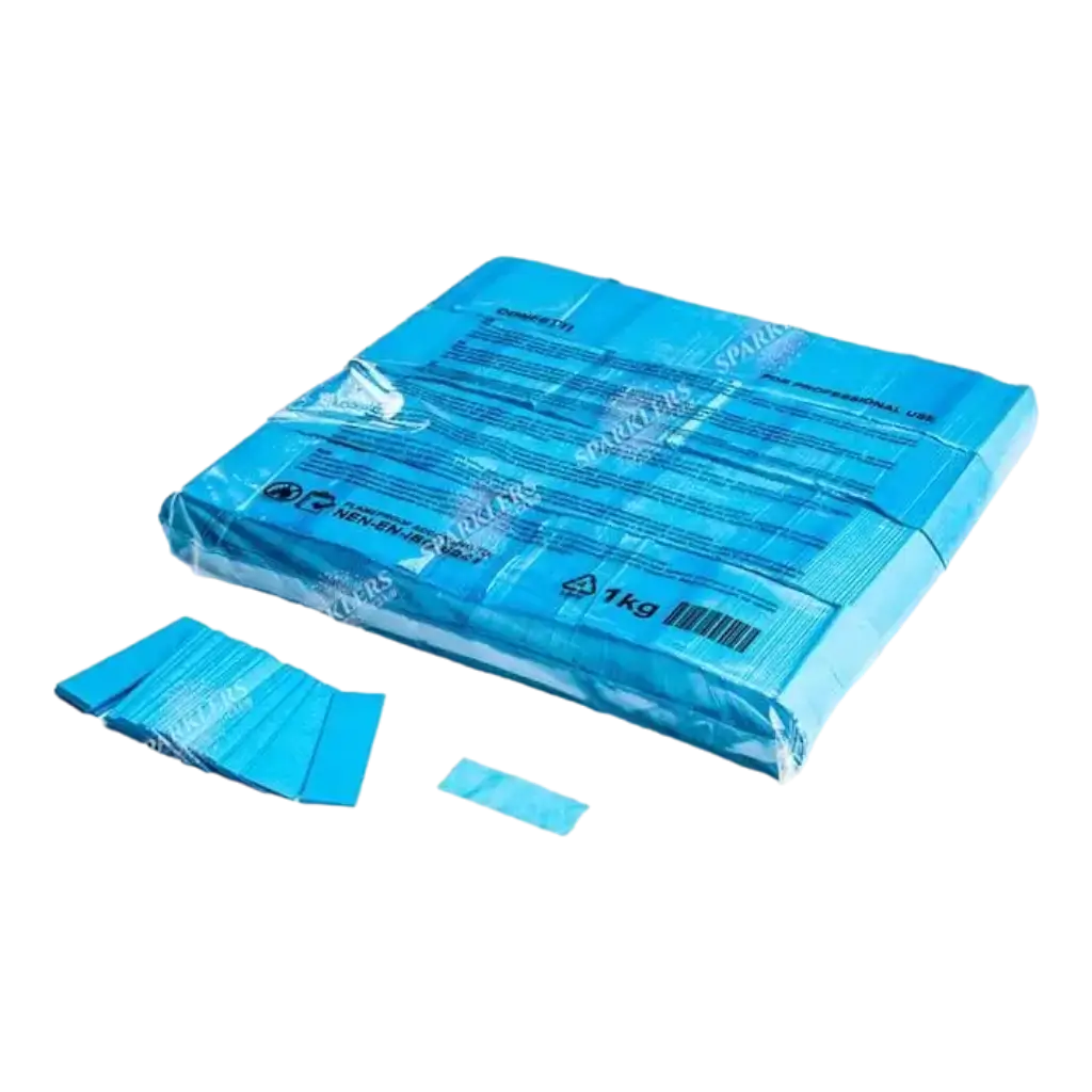 Sac 1KG confettis bleu