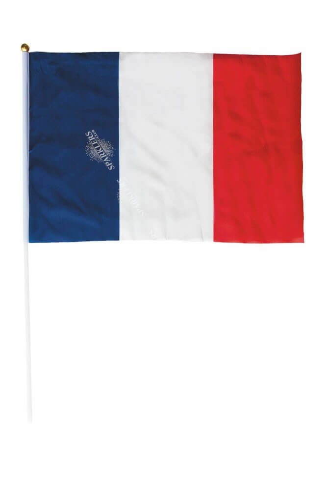 Bandiera Francia 150x90 Cm - Tricolore Blu Bianco Rosso In Poliestere, Con Occhielli