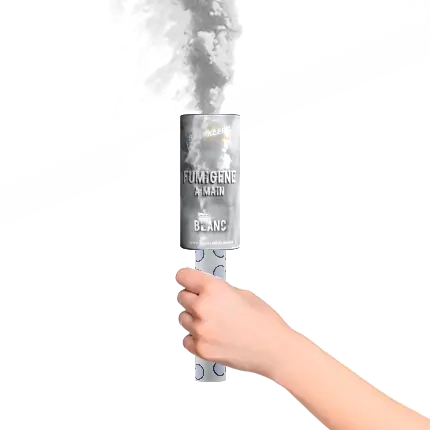 Fumigène à mains 45 secondes blanc 