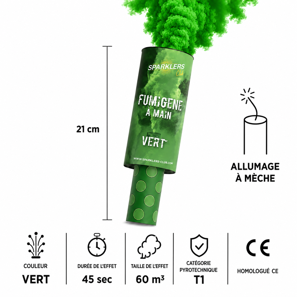 fumigène-vert