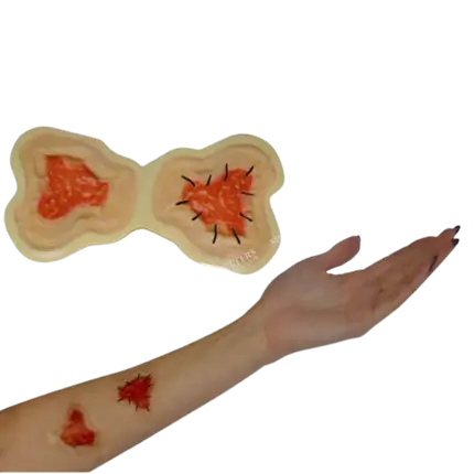 Lot de 2 stickers cicatrices