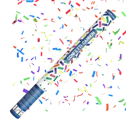 Canons à confettis 80 CM Mix