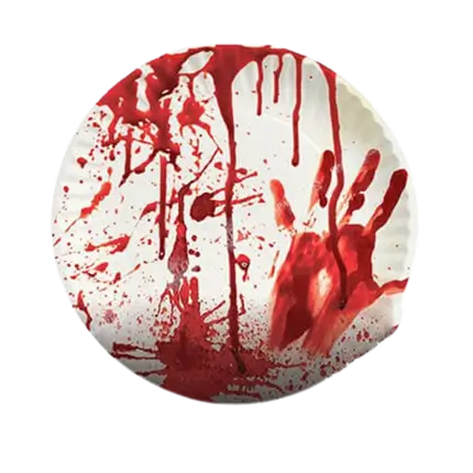 8 assiettes Halloween