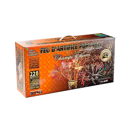 FEU D&#39;ARTIFICE TOTAL - PORTABLE® LPF II - 2min30