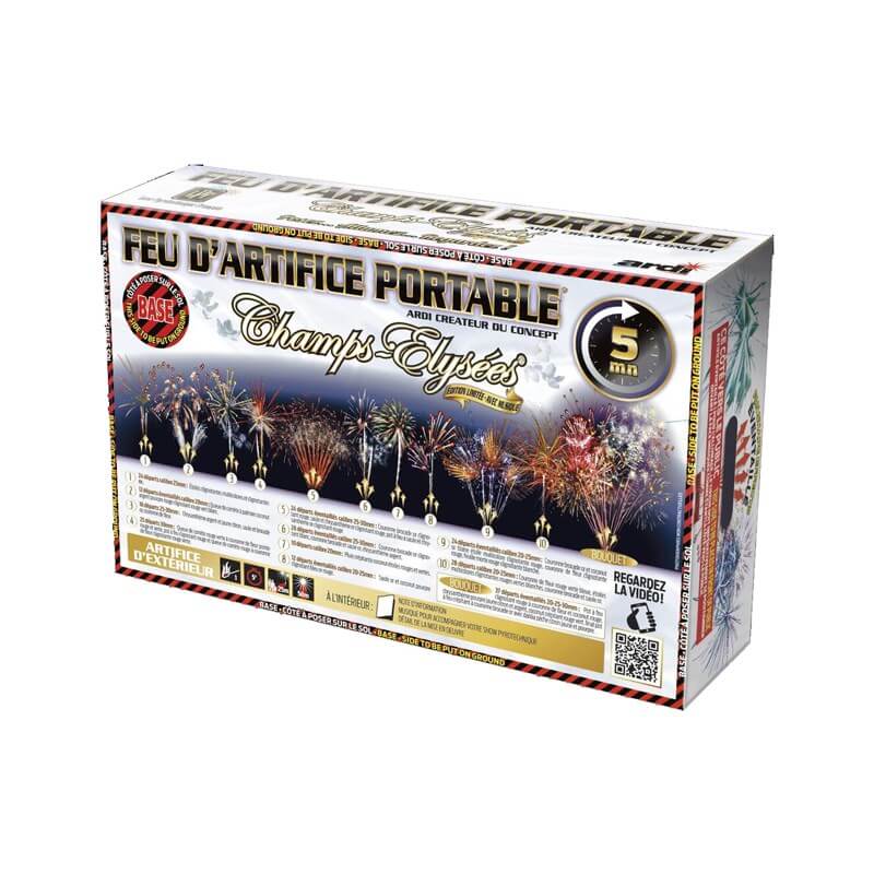 PORTABLE® 5 MN MUSICAL PRESTIGE CHAMPS-ÉLYSÉES® - 5min