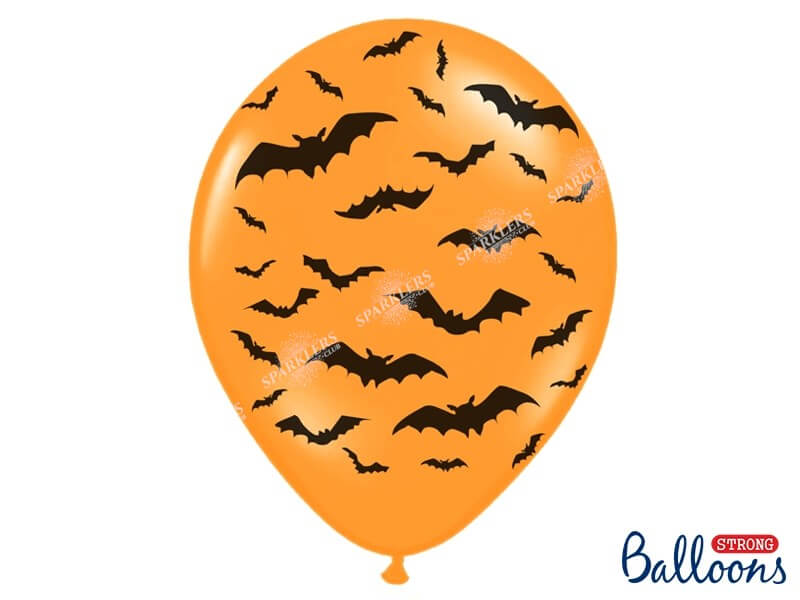 Lot 50 Ballons Halloween Chauve souris 