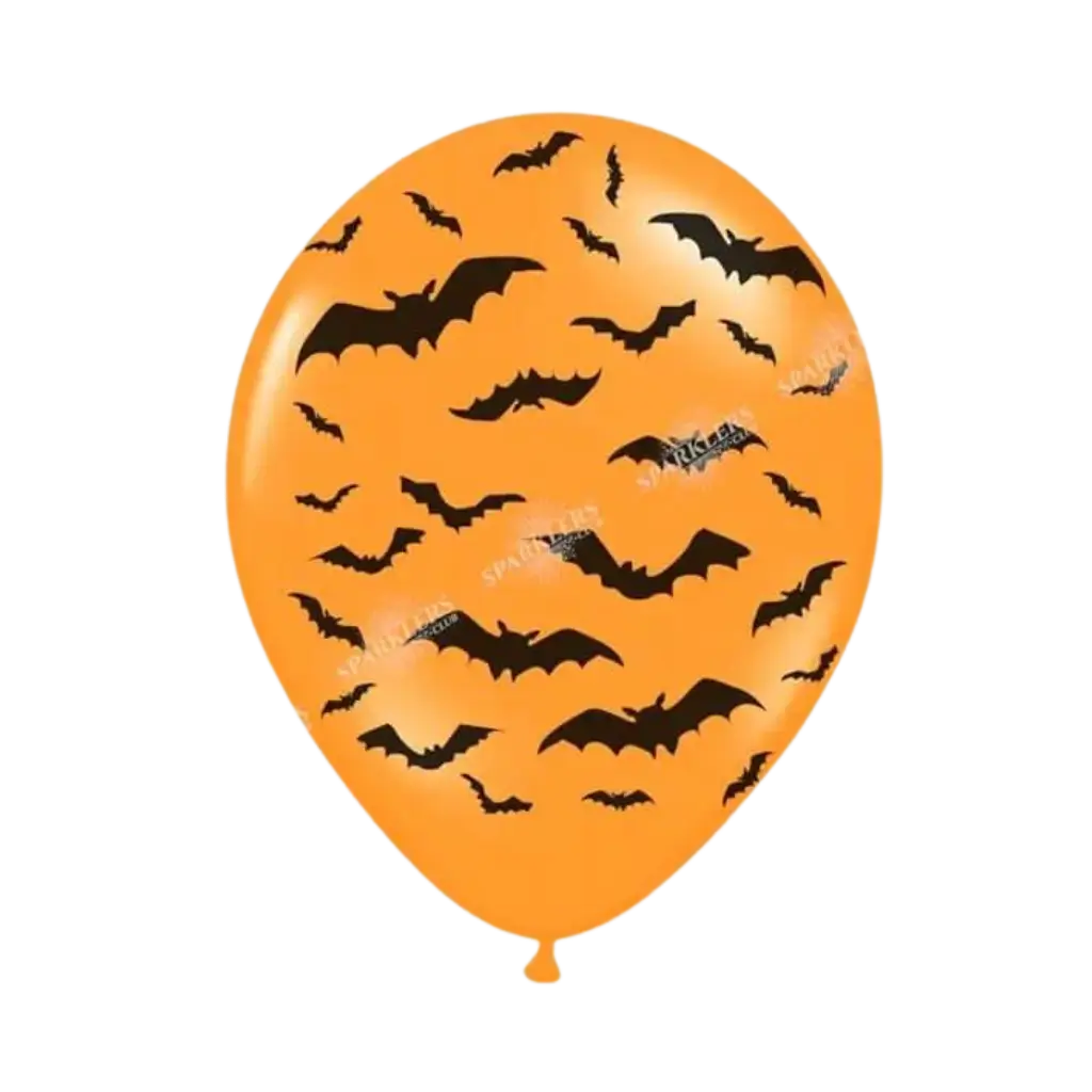 Lot 50 Ballons Halloween Chauve souris 