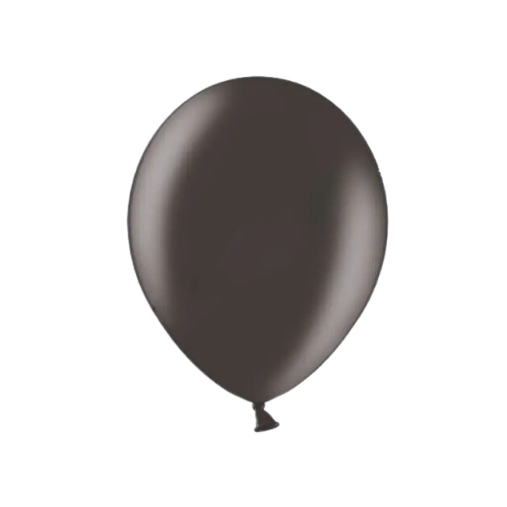 Lot de 100 Ballons Noir Métallique