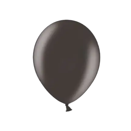 Lot de 100 Ballons Noir Métallique