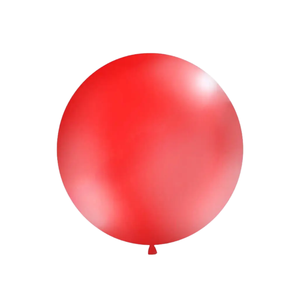 Ballon géant 100cm Rouge 