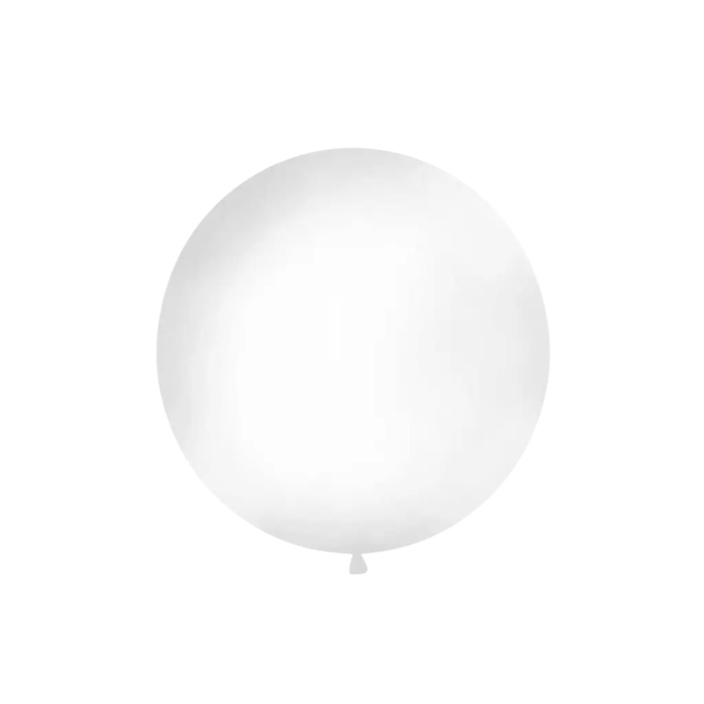 Ballon géant 100cm Blanc 