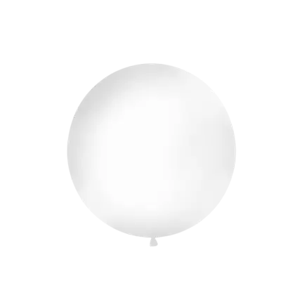 Ballon géant 100cm Blanc 