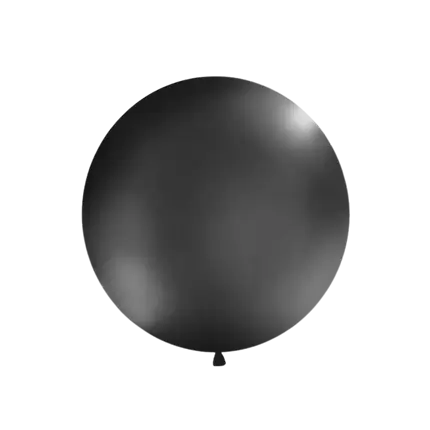 Ballon géant 100cm Noir