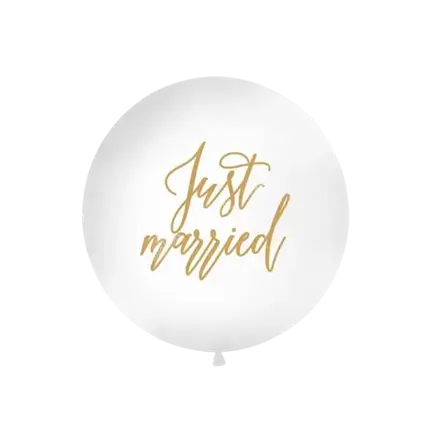 Ballon Géant 100cm Just Married
