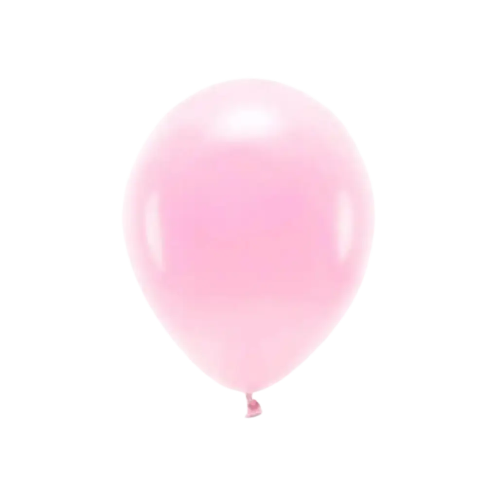 Lot de 100 Ballons Pastel Biodégradable Rose Clair