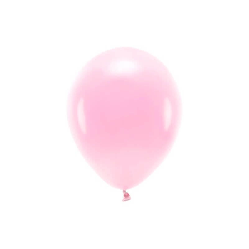 Lot de 100 Ballons Pastel Biodégradable Rose Clair