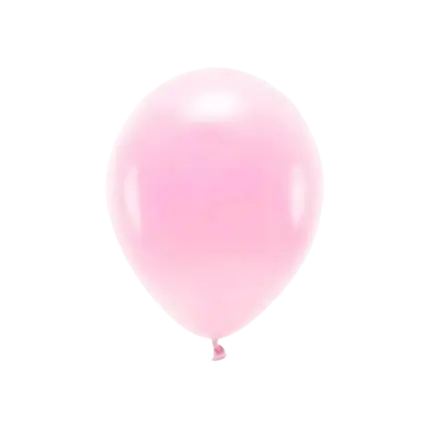 Lot de 100 Ballons Pastel Biodégradable Rose Clair