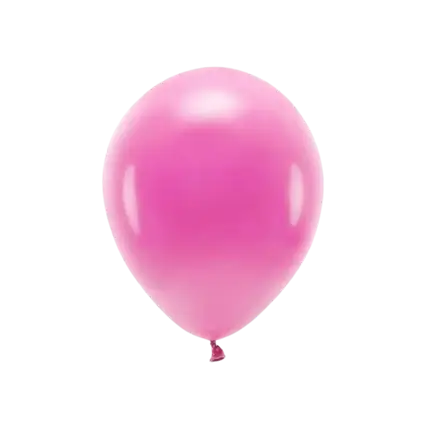 Lot de 100 Ballons Pastel Biodégradable Rose Foncé