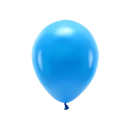 Lot de 100 Ballons de Baudruche Biodégradable Bleus